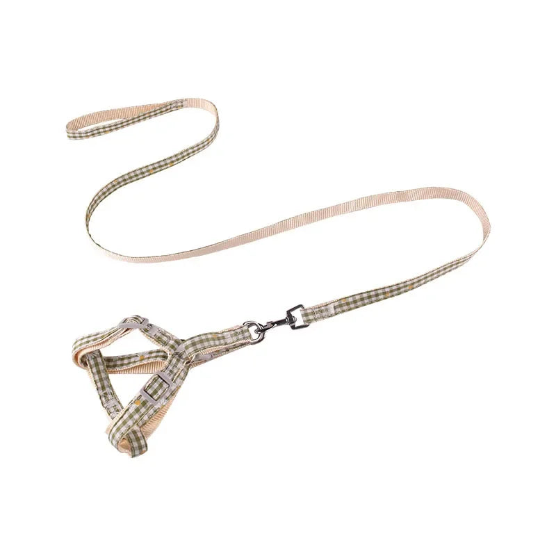 Leashes 1PC Chest and Back Collar Pet Supplies Dog Leash Outdoor Walking Cat Leash Pet Accessories