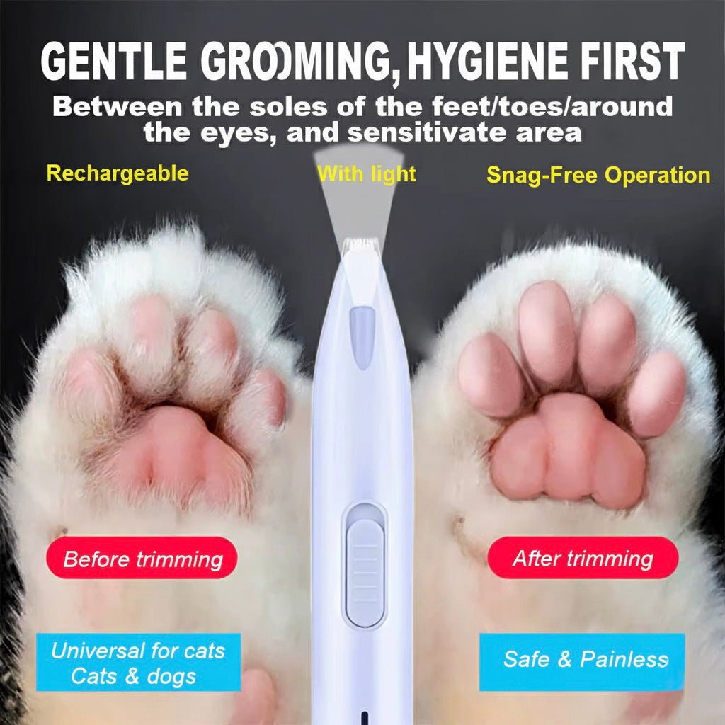 WhiskersnTails™ All-in-One Pet Grooming Trimmer – Paws, Ears & Fur