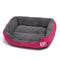 Square Large Dog Bed Soft Cat Sleeping Mat Warm Basket for Dog Waterproof Pet House for Small Dog Cushion Cat
