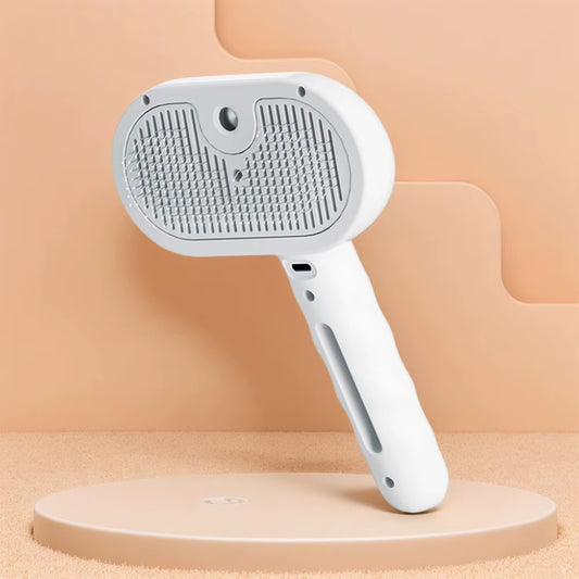 3 in 1 Cat Steam Brush Pet Spray Hair Removal Comb Cat Hair Brush Dog Brush for Shedding & Grooming for Cats Dogs Small Animals