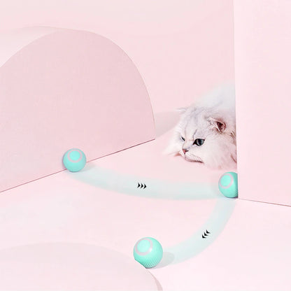 Remote Control Interactive Cat Car Toy USB Charging Chasing Automatic Self-Moving Remote Smart Control Car Interactive Cat Toy Pet Products