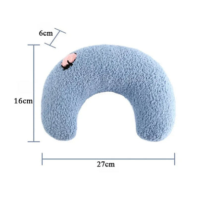 Little Pillow for Cats Fashion Neck Protector Deep Sleep Puppy U-Shaped Pillow Pets Pillow Kitten Headrest Dog Sleeping Pillow Pet Products